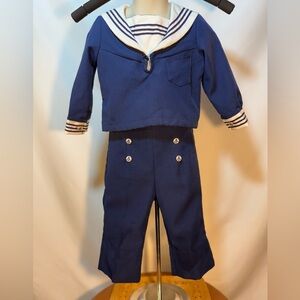 Vintage Sears Infant Sailor Outfit – Large Infant 28-31Lbs Perfect for PIcs!
